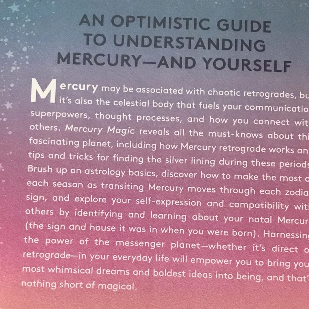 Spiritual Anatomy Mercury magic bundle set hard cover Books